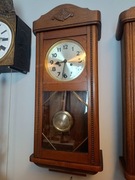 Stary wiszący zegar ścienny gabinetowy 