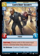 Star Wars: Unlimited - LAW - Canto Bight Security (U)
