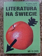 Literatura na Świecie nr 243 (10/1991) Szwajcaria (Blaise Cendrars i inni)
