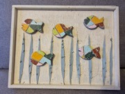 Obraz ryby, rękodzieło 2