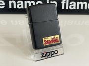 Zapalniczka Zippo 1992 Black Matte Flat Bottom 1932-1992 Solidarność