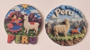Magnes na lodówkę akrylowy Peru Lima Andy Lama Guanaco(44)