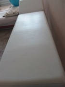 Gabinetowe łóżko do masażu.