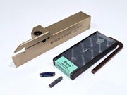 Nóż tokarski przecinak wydłużony MGEHR 1616/2020/2525 + płytki MGMN