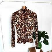 Golf 40 L panterka nowy polgolf w panterkę brązowy lampart