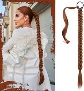 Koński ogon, przedłużenie włosów z gumką