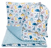 Zestaw przedszkolaka kołderka poduszka +worek 