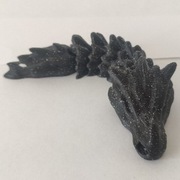 DRAGON brelok do kluczy GALAXY BLACK keyrambit