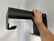 Wieszak / uchwyt na rower, stalowy, bardzo solidny, ścienny