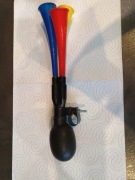 dzwonek potrójna trąbka retro sygnalizator