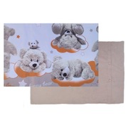 Poszewka 60x40 cm Pluszowe misie - Bawełna