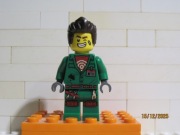 LEGO figurka hidden side uzywana - Douglas Elton El Fuego, używany