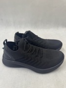 Sprandi Buty męskie sportowe Sneakersy z siateczki oddychające Czarne r. 40