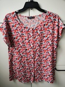 Bluzka z kwiatowym printem GREENPOINT. Rozmiar M/S. Jak NOWA!