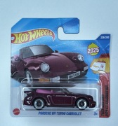Porsche 911 Turbo Cabriolet samochodzik Hot Wheels Nowy zabawki kolekcja 