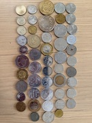 Monety zagraniczne mix: Afryka, Azja, Europa, Oceania, Karaiby.