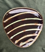 Patera ceramiczna trójkątna Niemcy w stylu pikasiak / New Look