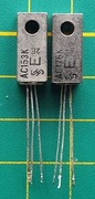 Tranzystory germanowe para Siemens AC153K + AC176K do Unitra 