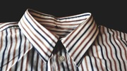 Koszula męska casual w paski 44 /XL 
