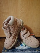 Buciki dziecięce koloru brudny róż, rozmiar 29