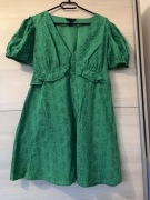 Krótka sukienka letnia ażurowa firmy New Look rozmiar 12