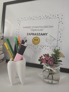 Ceramiczny ZĄBEK-prezent na Dzień Dentysty 5 marca! BESTSELLER promo