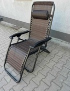 Leżak sznurowany brązowy 