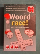 Gra słowna  Woord race firmy Jumbo - kostki drewniane.