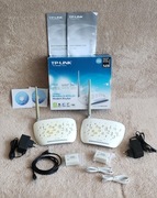Modem/Router TP-LINK TD-W8951ND - komplet 2 szt., w pełni sprawne