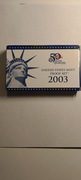 USA MINT PROOF SET 2003,10 monet.