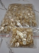 Guziki ozdobne zestaw 10 woreczków