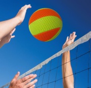 Piłka do siatkówki z wysokiej jakości materiału, nowa