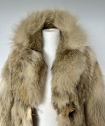 Kurtka z naturalnego lisa