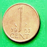 Netherlands 1c Coin 