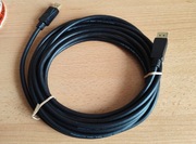 Kabel DisplayPort 2.1 Przewód DP np. do monitora 5m.