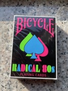 Bicycle Radical 80s - nowa, zafoliowana talia kart