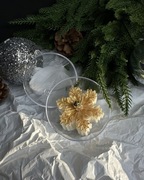 Świeca Śnieżna Perła – zimowa dekoracyjna świeczka świąteczna