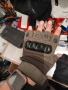 Rękawiczki taktyczne sportowe pięciopalczaste wojsko policja straż miejska