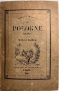CHODŹKO- LA POLOGNE wyd. 1842 tablice ORYGINALNA OPRAWA Rzadkość