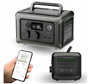 MAGAZYN PRĄDU ENERGII ŁADOWANIE PRĄD ALLPOWERS R600 600W 299Wh POWERBANK
