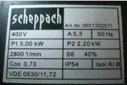 Silnik elektryczny do pilarki Scheppach 2800 W / 400V