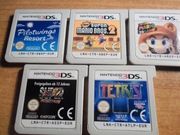 5 gier - Mario,Tetris,Street Fighter- Nintendo 3DS