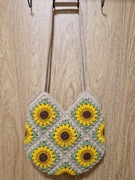 Torebka Handmade słoneczniki 