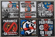 Vlepki ŁKS, CRACOVIA, ARKA, Lech, KSZO, GKS Tychy, Gwardia Kosz # 19