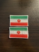 Flaga Naszywka Iran Nowa