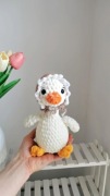 Gęś na szydełku handmade, dekoracja 