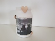 Szkło - ramka na zdjęcie - prezent - Ozdoba!