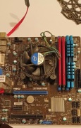 Msi B75MA-P45 + Intel i5 3470 + 4 x Pamięć Ram