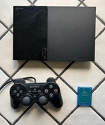 PlayStation 2 slim. Bardzo dobry laser, kontroler, zasilacz