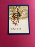 ELŻBIETA FIDO - POCZTÓWKA - „BOŻE NARODZENIE” - 1968 rok